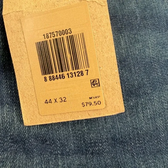 Levis Jeans Men 44x32 (Fit 44x30) Blue 541 Athletic Taper Stretch Big Tall Denim - Picture 6 of 16